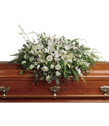 Grandest Glory Casket Spray from Visser's Florist and Greenhouses in Anaheim, CA